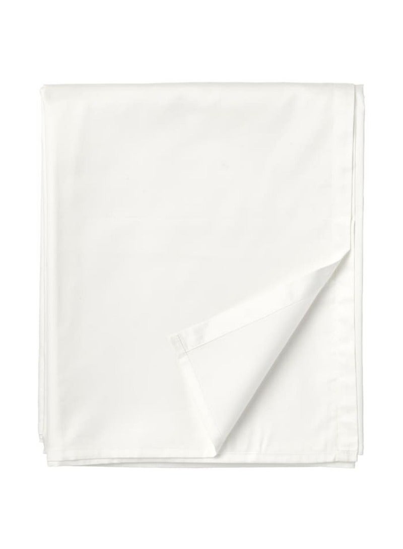 Nattjasmin Bed Sheet White 240x260 cm