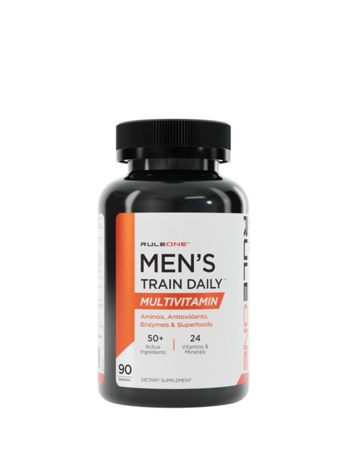 RULEONE MEN'S TRAIN DAILY MULTIVITAMIN 90 TABLETS