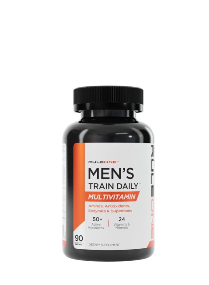 RULEONE MEN'S TRAIN DAILY MULTIVITAMIN 90 TABLETS