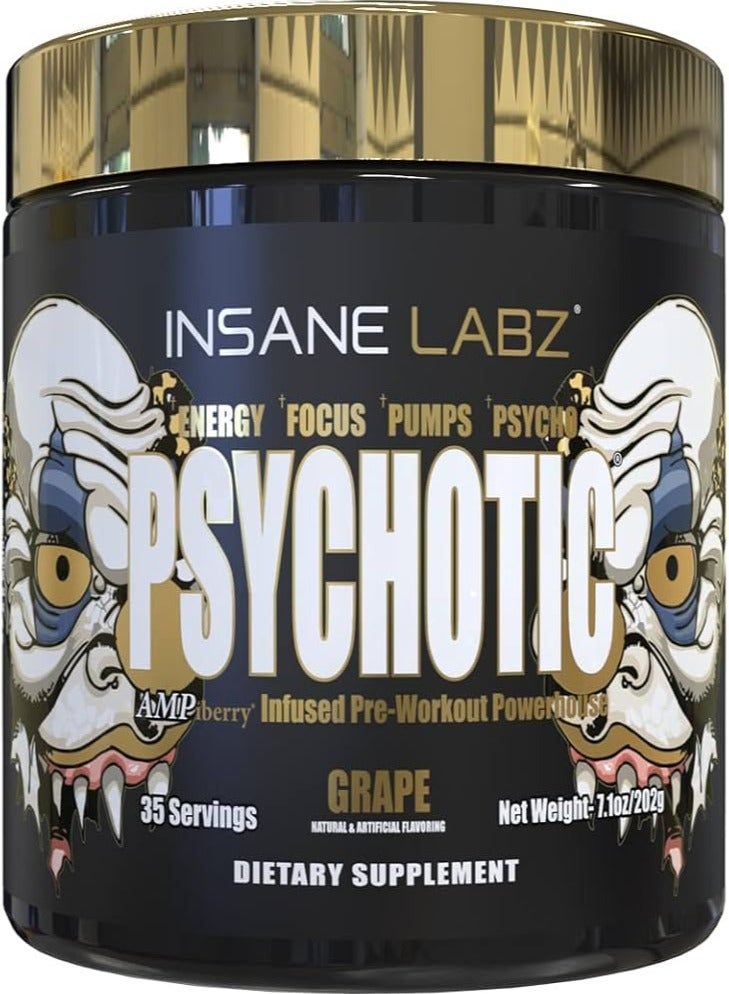 Psychotic Gold Series Grape Dietary Supplement 202g