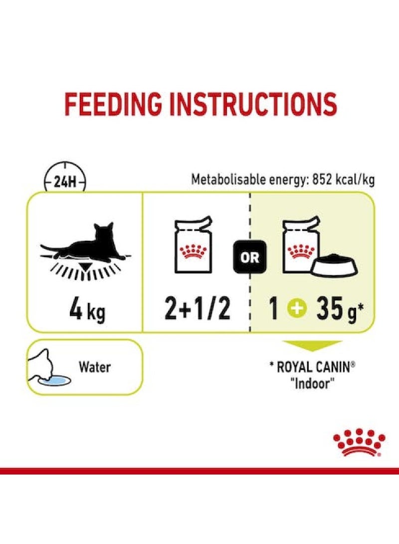 Royal Canin, Feline Health Nutrition, Sensory Smell Gravy Wet Food Pouches For Cat - 12Pcs x 85G in 1 Box