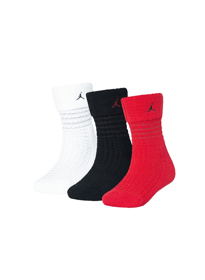 Kids Jordan 3 Pack House Socks