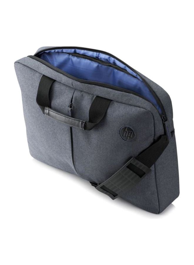 Value Top Load Carrying Case For 15.6-Inch Laptop Grey