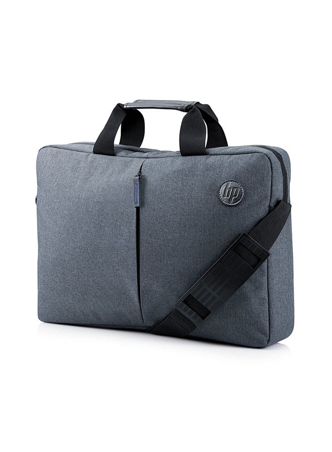 Value Top Load Carrying Case For 15.6-Inch Laptop Grey