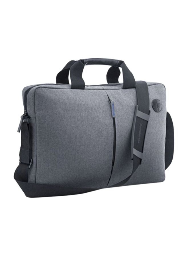 Value Top Load Carrying Case For 15.6-Inch Laptop Grey