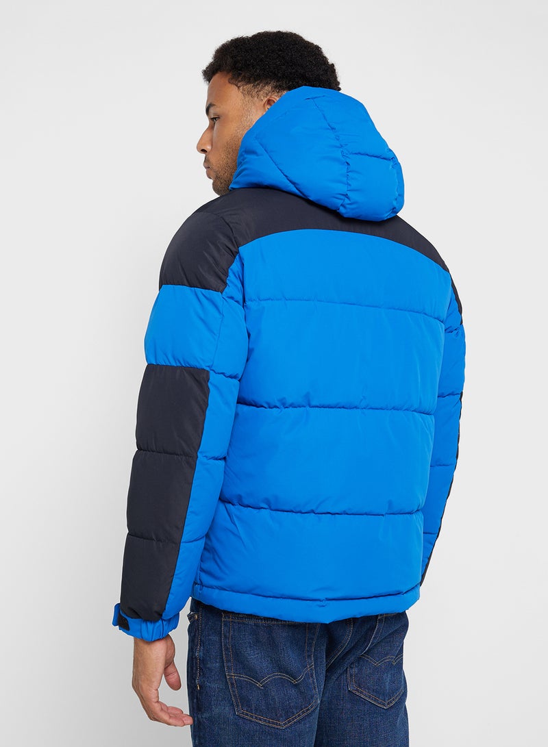 Zip Through Puffer Jacket