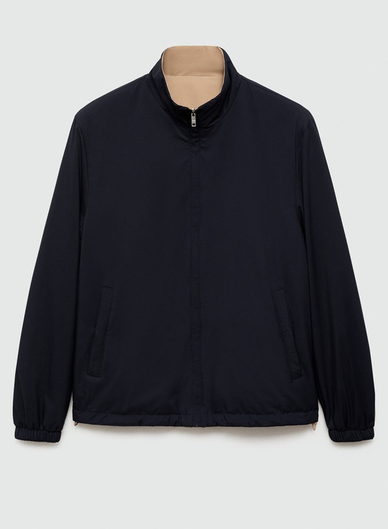 Reversible Water-Repellent Reversible Jacket