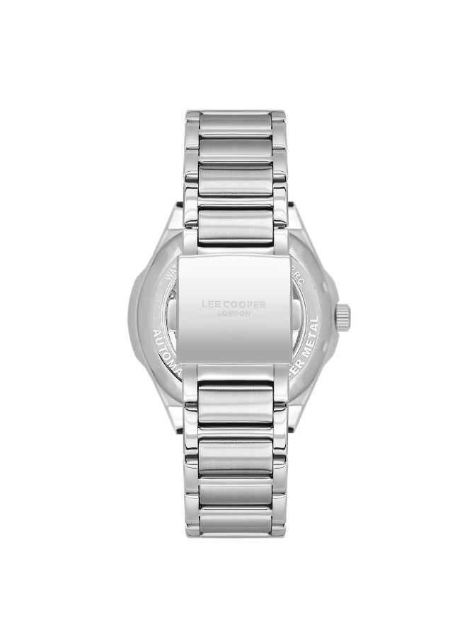 Men's Watch, Automatic  Display and Metal Strap - LC08051.370, Silver