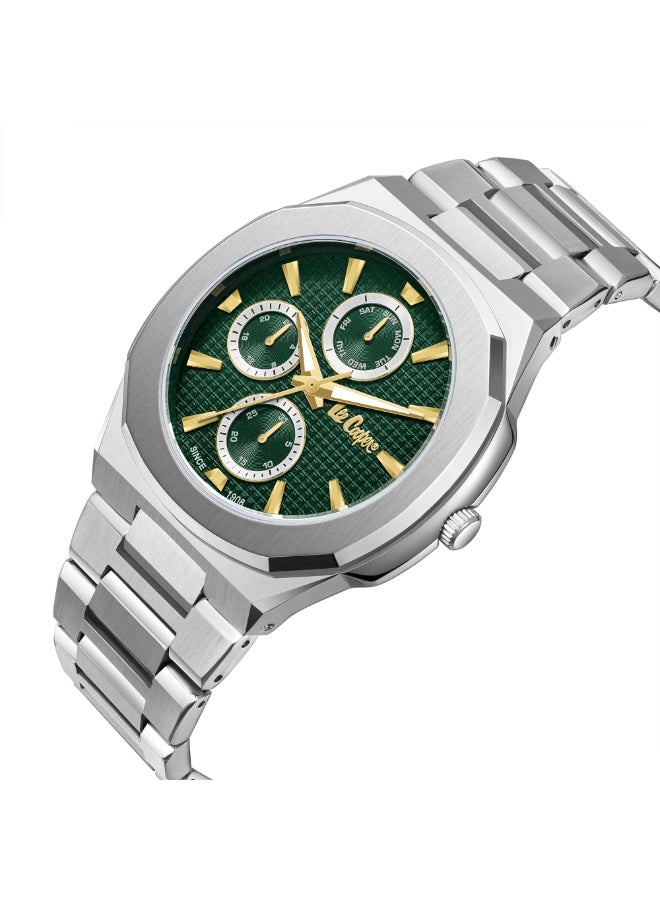 LEE COOPER Men Multi Function Green Smart Watch - LC08047.370