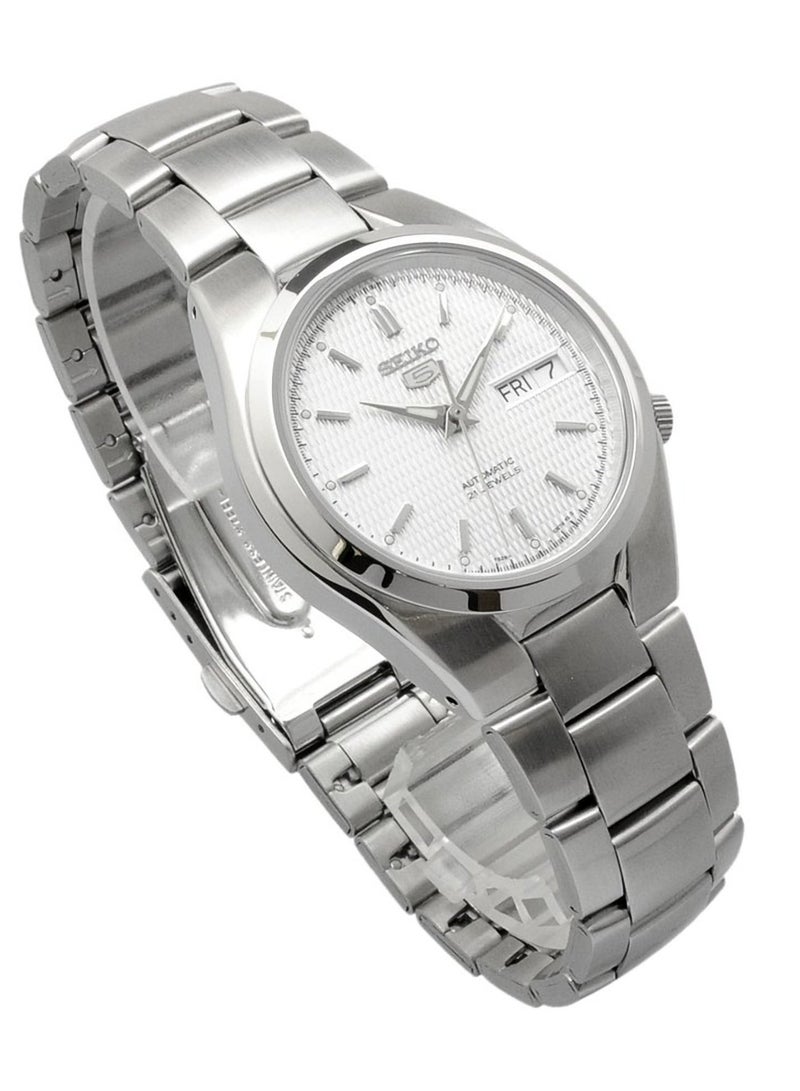 Seiko Men'S Automatic Watch With Analog Display And Stainless Steel Strap SNK601K1, Silver