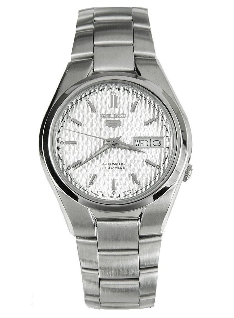 Seiko Men'S Automatic Watch With Analog Display And Stainless Steel Strap SNK601K1, Silver