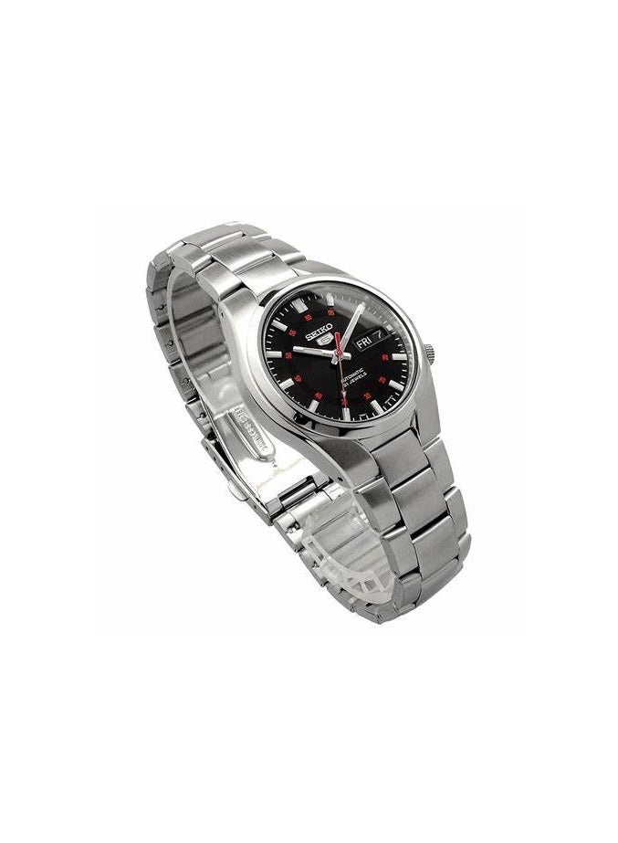 Seiko Mens Automatic Watch, Analog Display And Stainless Steel Strap SNK617K1