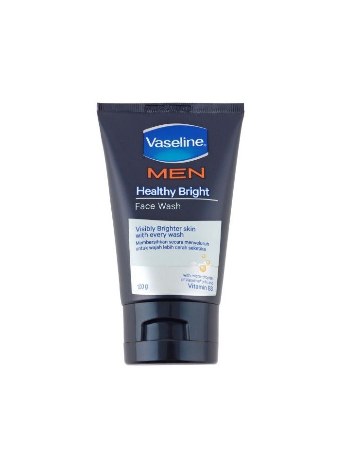 Vaseline Men Healthy Bright Face Wash  (100 g)