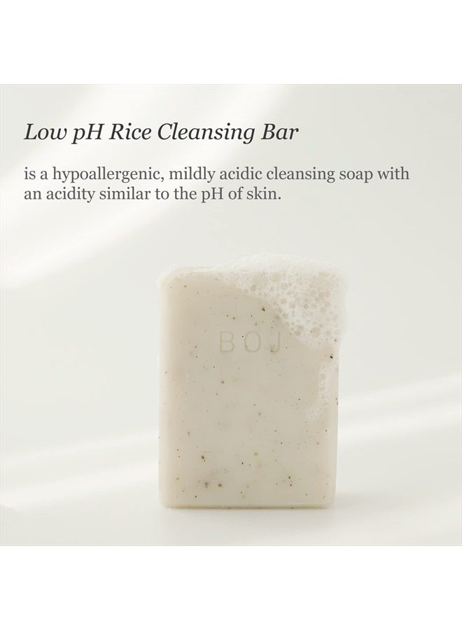 Low pH Rice Face and Body Cleansing Bar (100g) 3.52 Ounce (Pack of 1)Fluid Ounce