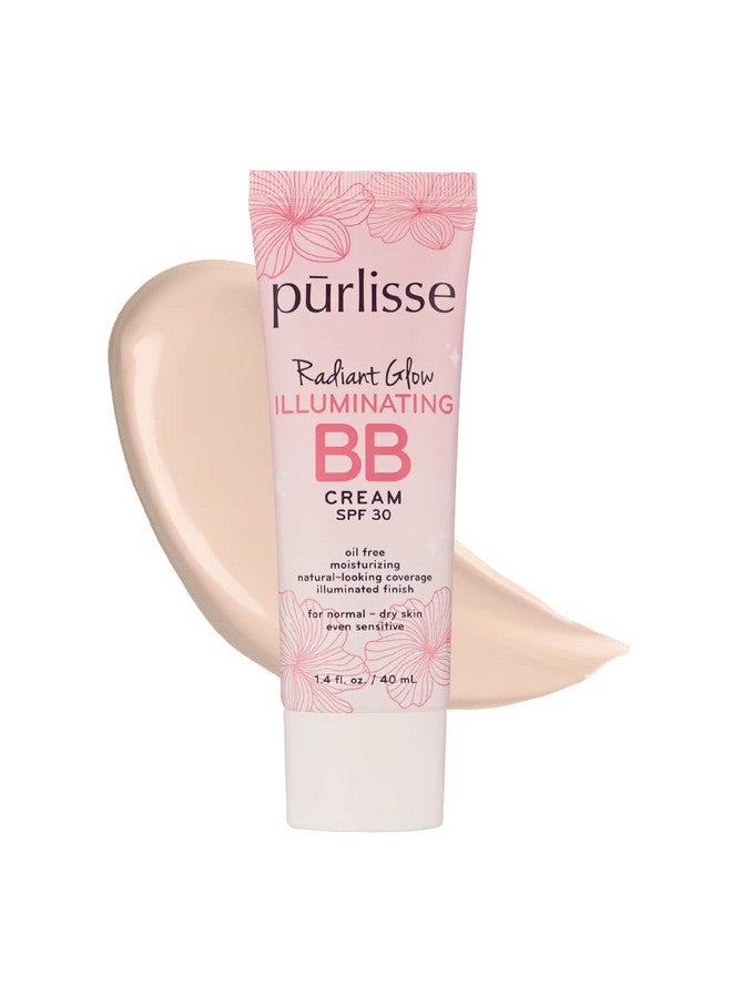 Radiant Glow Illuminating Bb Cream Spf 30: Cruelty-Free & Clean, Paraben & Sulfate-Free, Light Coverage, Brightens With Hawthorn Berry| Fair 1.4Oz