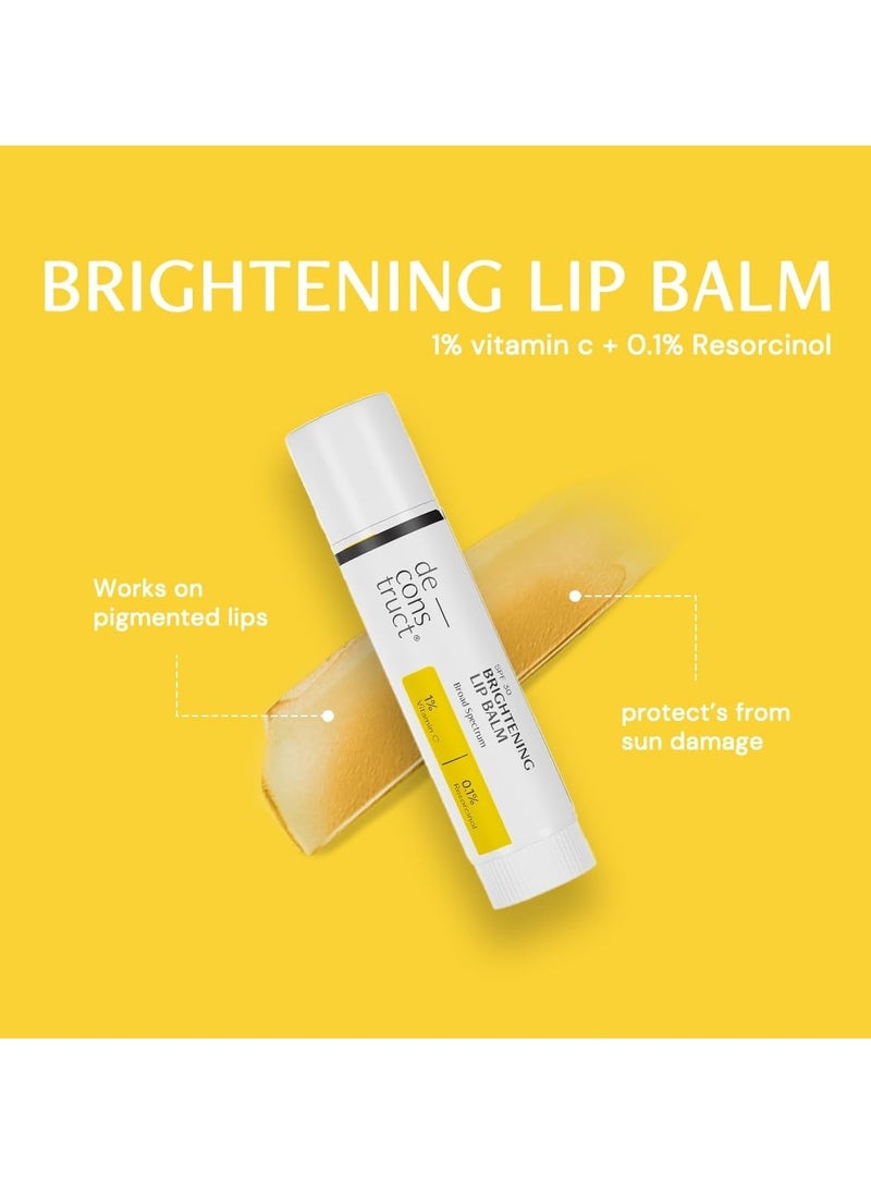 Deconstruct Glow Guard Duo | Brightening Lip Balm (4g) + Gel Sunscreen (50 g)