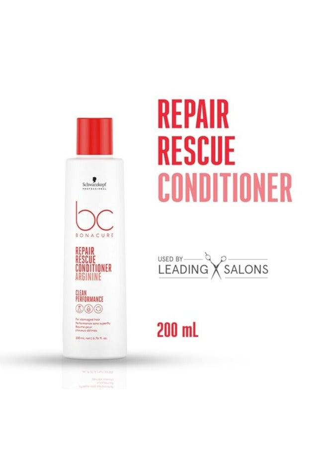 Schwarzkopf Professional Bonacure Repair Rescue Conditioner with Arginine 200ML