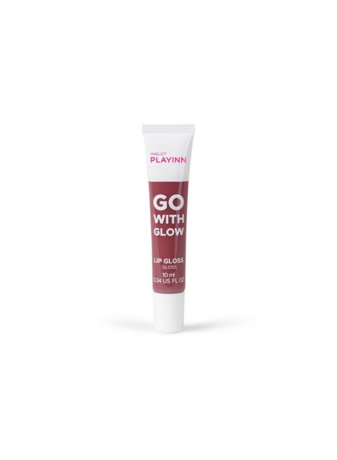 Inglot INGLOT PLAYINN GO WITH GLOW LIP GLOSS GO WITH CHERRY 24 Lip Gloss