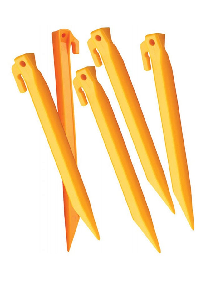 5-Piece Tent Peg Set 20centimeter