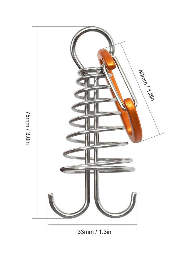 10-Piece Camping Tent Buckle 20x4x12cm