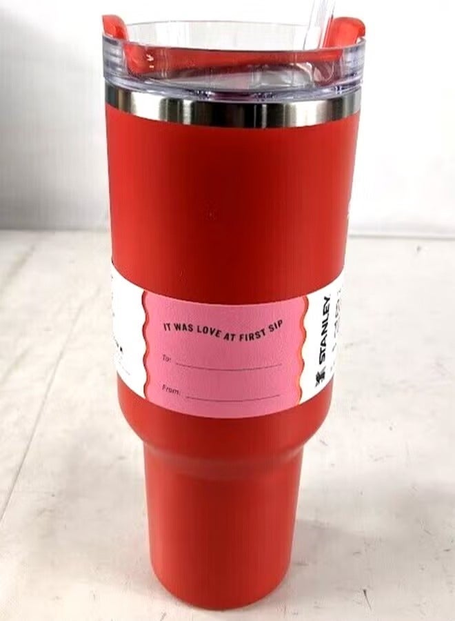 40oz Valentines Day Target Red Stainless Steel Quencher H2.0 Tumbler Cosmo Red (Target Exclusive) ﻿