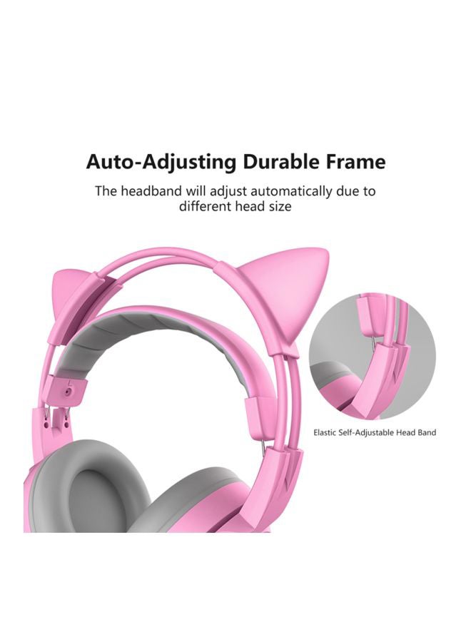 Over-Ear Gaming Headphones With Mic - Xbox One Pink/Grey