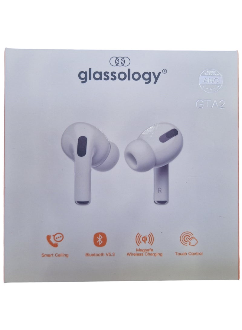 GTA2 Truly Wireless Earbuds Active Noise Cancelling Thumping Bass Multi Mode Upto 30H Playtime Wireless Magsafe Charging Customized Sound Gaming Mode