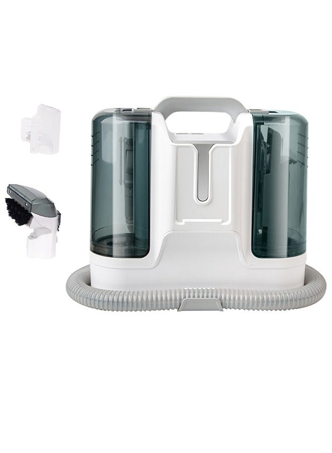 Powerful Multisurface Carpet Cleaner, Wired Dry & Wet Cleaner  with Versatile Tools,Sofa/Upholstery/Stairs/Car Interior Stain Remover,450W, K15 White