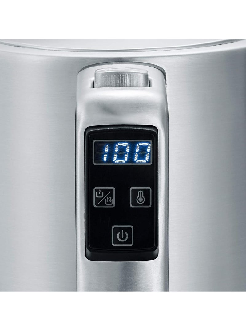 Digital Kettle, Fast Boil Power, Individual Temperature Selection, 1.7L Capacity