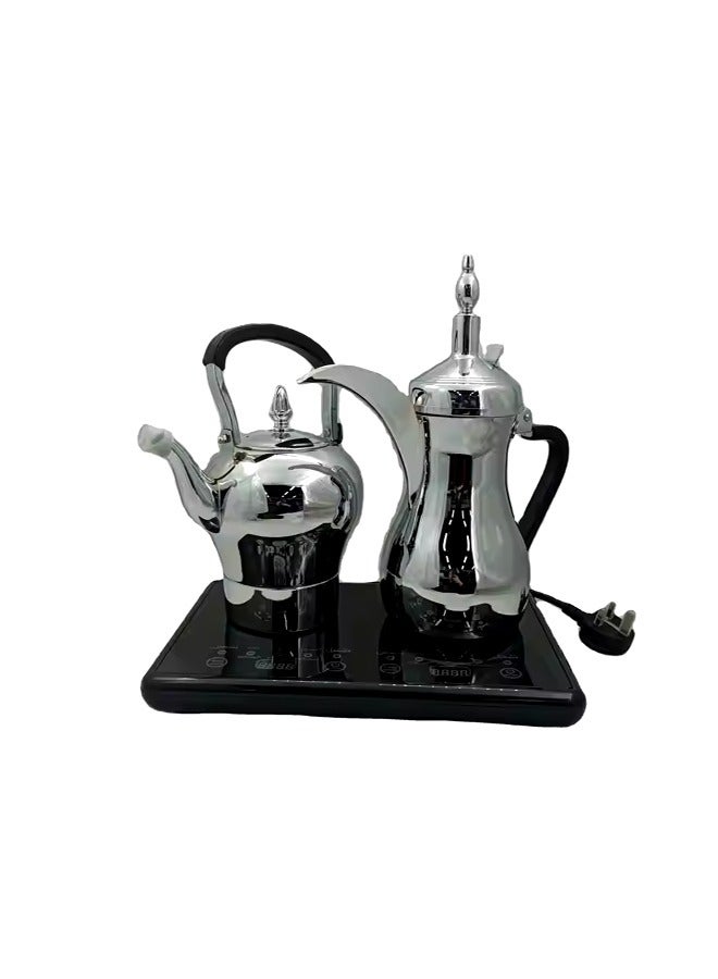 Electric Coffee Pot and Tea Pot Set - 2 Piece Set, 3-Pin Plug