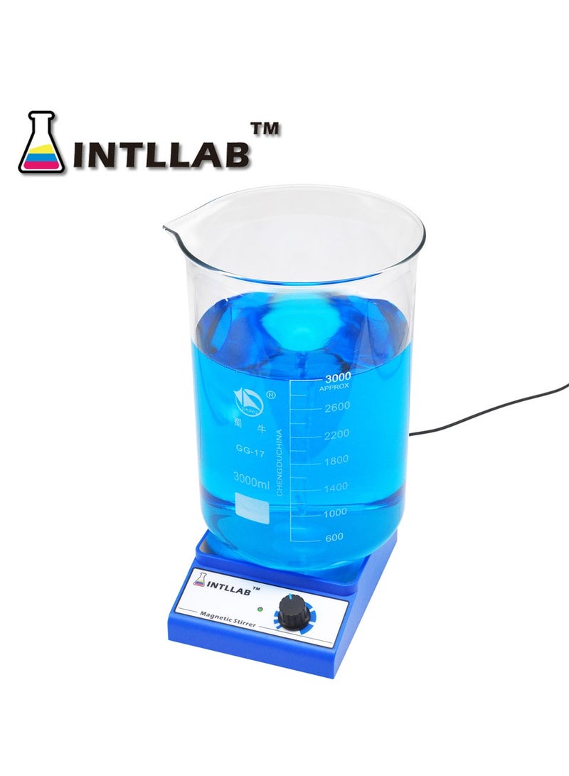 Magnetic Stirrer Magnetic Mixer with Stir Bar 3000 rpm Max Stirring Capacity: 3000ml