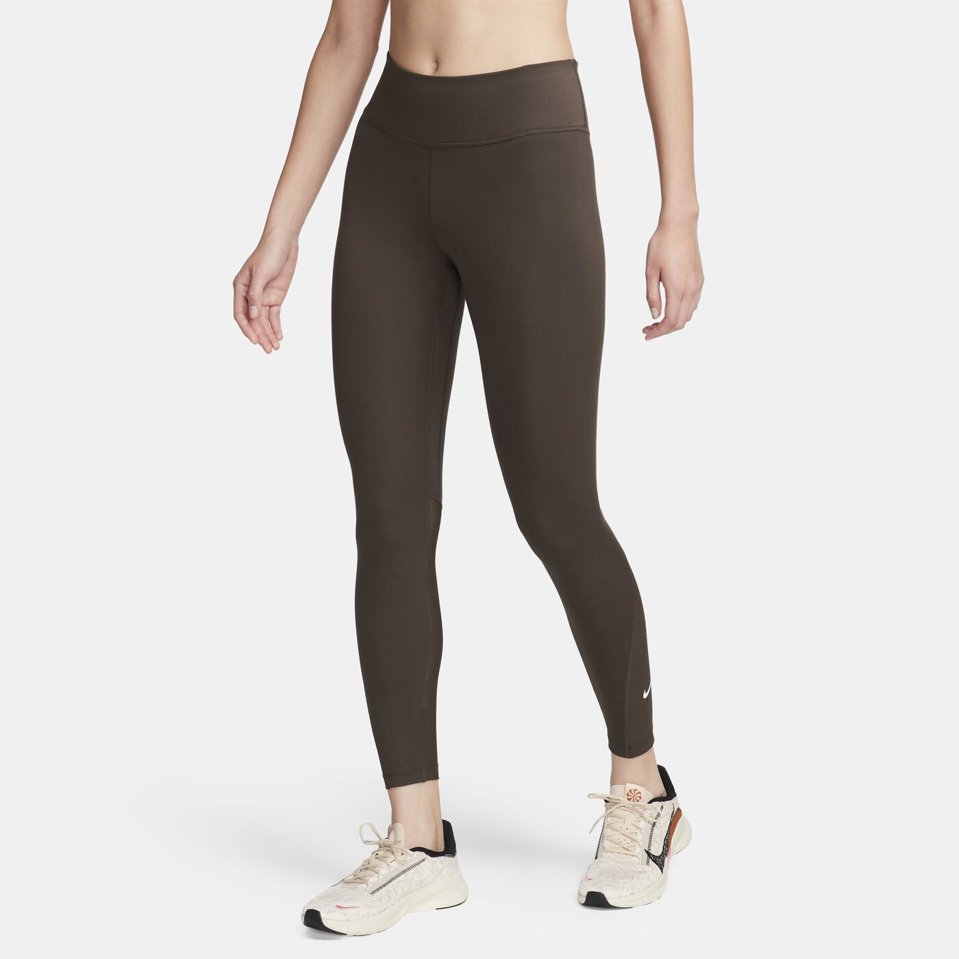 Women's One Mid-Rise 7/8 Mesh-Panelled Leggings