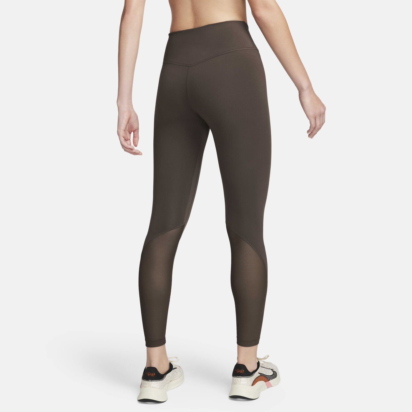 Women's One Mid-Rise 7/8 Mesh-Panelled Leggings