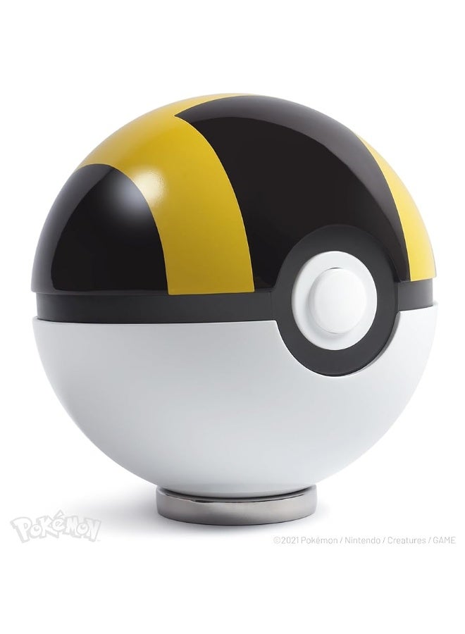 The Wand Company Ultra Ball Authentic Replica â€“ PokÃ©mon 25th Anniversary Silver Box Edition