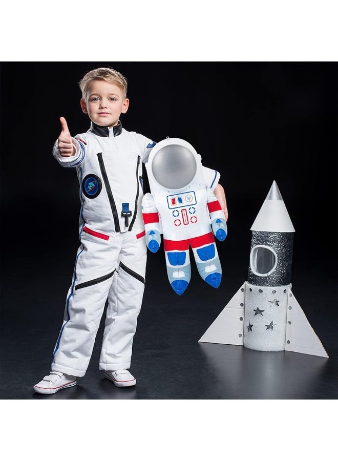 ArtCreativity Astronaut Inflates, Set of 2, Inflatable Astronaut Toys with Hanging Tag, Decorations for Outer Space Themed Parties, 22 Inch Long Party Inflates, Fun Pretend Play Accessories