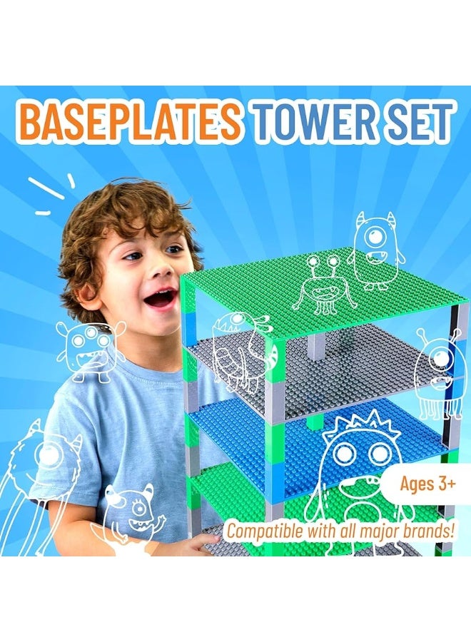Strictly Briks Toy Building Block - Classic Baseplates 10