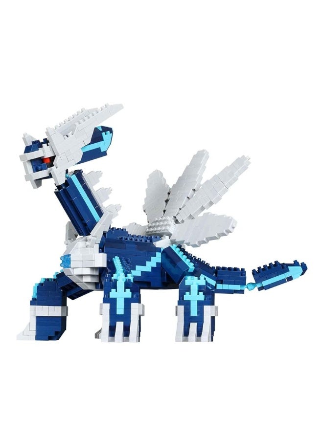 nanoblock - PokÃ©mon - Dialga DX, PokÃ©mon Series Building Kit