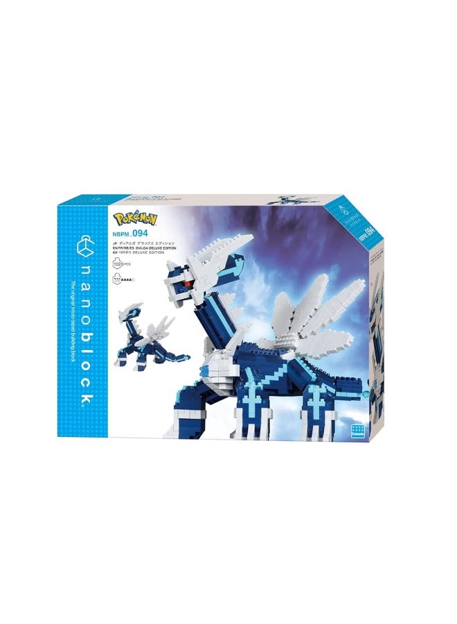 nanoblock - PokÃ©mon - Dialga DX, PokÃ©mon Series Building Kit