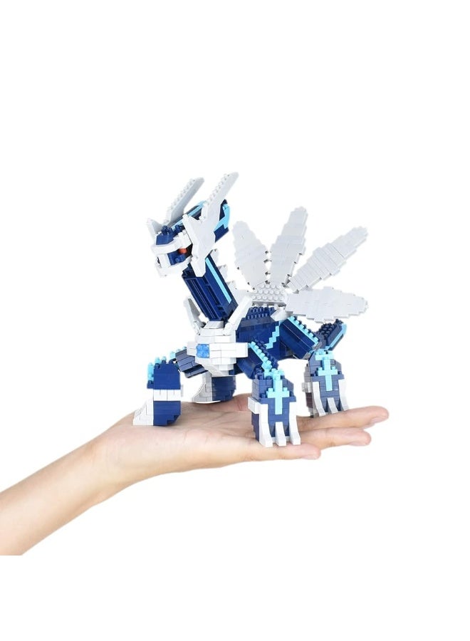 nanoblock - PokÃ©mon - Dialga DX, PokÃ©mon Series Building Kit