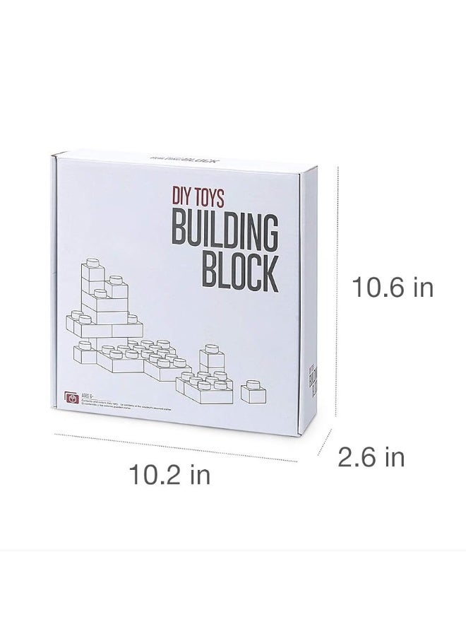 Lekebaby Building Bricks 1500 PCS Basic Building Blocks, Compatible with All Major Brands, Gray