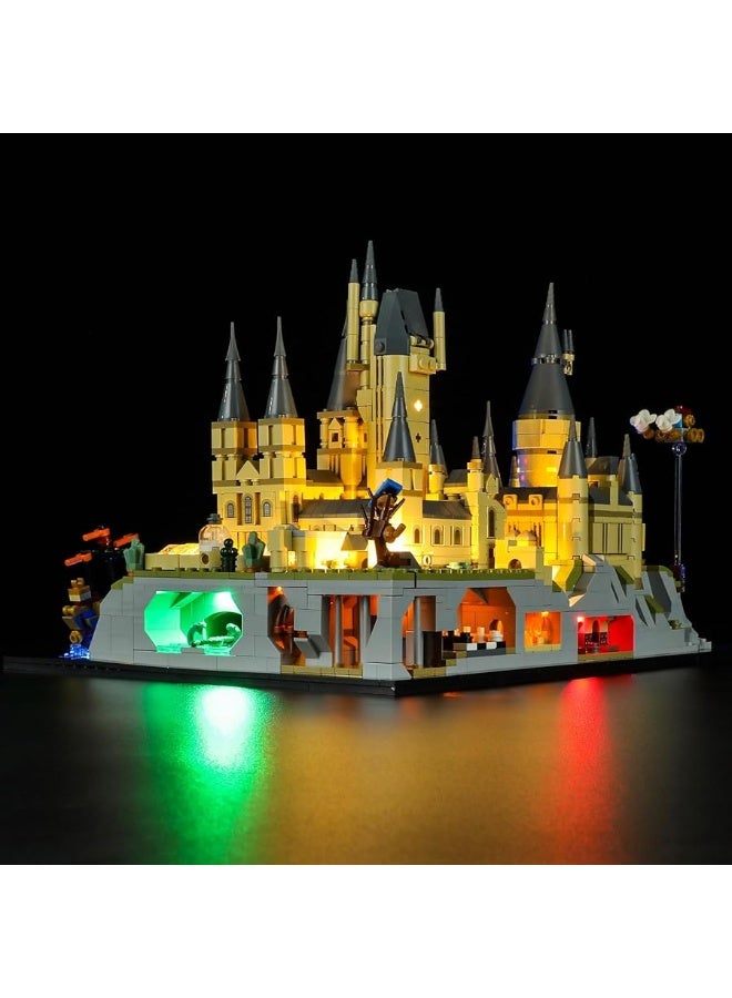 BRIKSMAX Led Lighting Kit for LEGO-76419 Hogwarts Castle and Grounds - Compatible with Lego Harry Potter Building Set- Not Include Lego Set