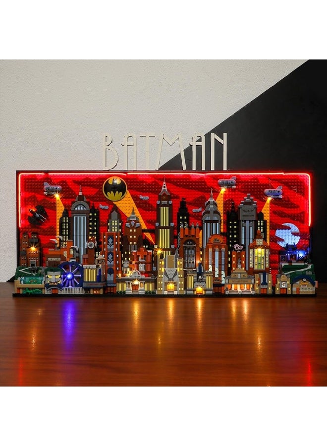 BRIKSMAX Light Kit for Lego-76271 The Animated Series Gotham City - Compatible with Lego Batman Building Set- Not Include Lego Set