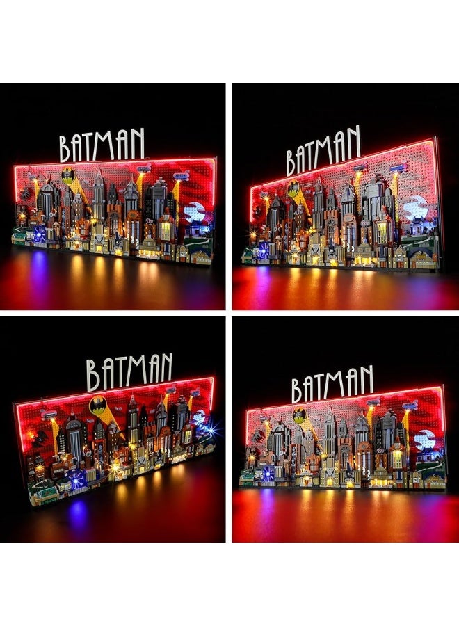 BRIKSMAX Light Kit for Lego-76271 The Animated Series Gotham City - Compatible with Lego Batman Building Set- Not Include Lego Set