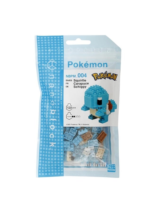 nanoblock - PokÃ©mon - Squirtle, PokÃ©mon Series Building Kit