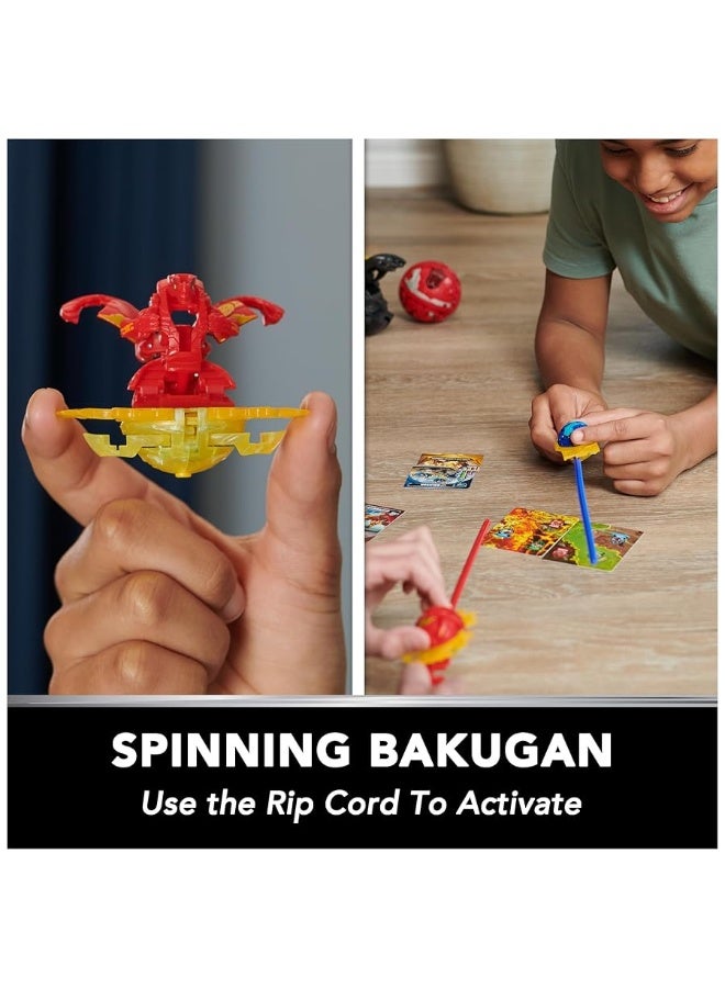 Bakugan, Special Attack Trox, Spinning Collectible, Customizable Action Figure and Trading Cards, Kids Toys for Boys and Girls 6 and up