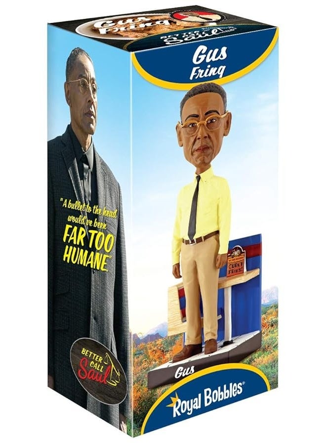 Royal Bobbles Better Call Saul Gus Fring Collectible Bobblehead Statue