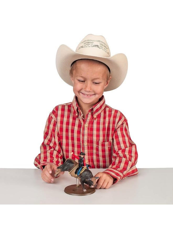 Big Country Toys Sweet Pro's Bruiser - 1:20 Scale - PBR 2017 Bull of The Year - Bull Riding Figurine - Rodeo Figurine