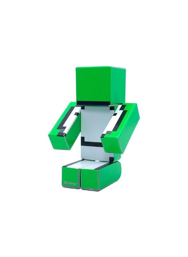 EnderToys Green Smiley Action Figure