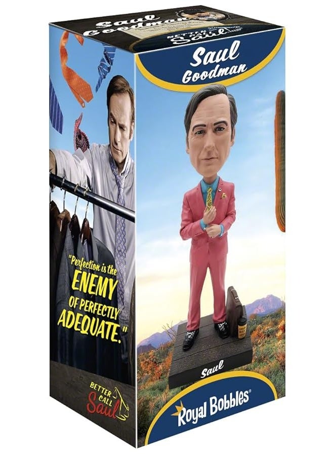 Royal Bobbles Better Call Saul Saul Goodman Collectible Bobblehead Statue