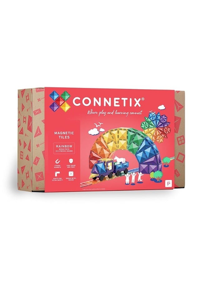 CONNETIX Rainbow Mega Pack 212 Pieces